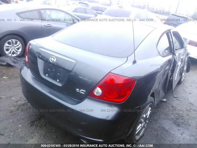 JTKDE177X70161874 - 2007 TOYOTA SCION TC 灰色 照片 4