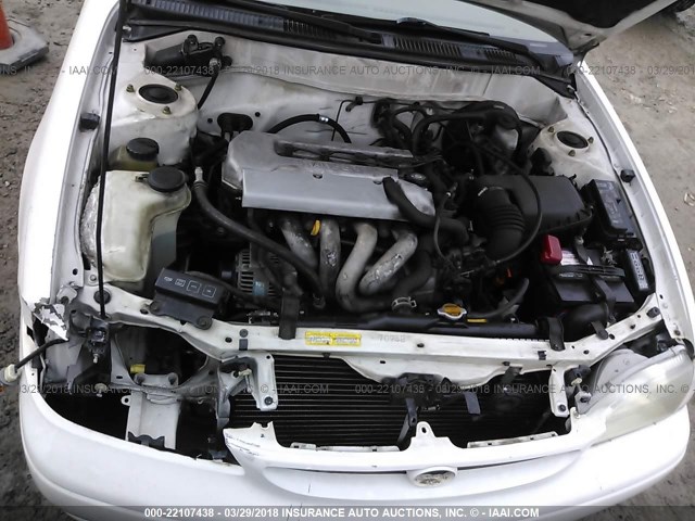 2T1BR12E2WC084558 - 1998 TOYOTA COROLLA VE/CE/LE WHITE photo 10