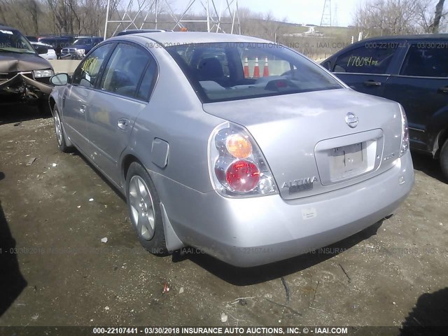 1N4AL11D33C150051 - 2003 NISSAN ALTIMA S/SL SILVER photo 3