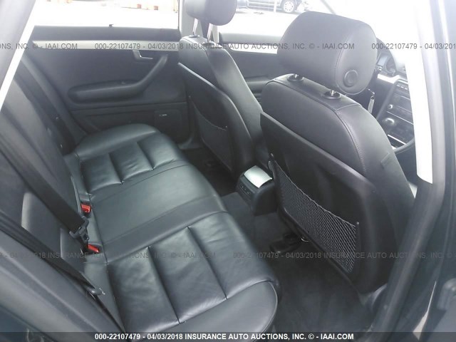 WAUEH78E07A107333 - 2007 AUDI A4 S-LINE 3.2 QUATTRO BLACK photo 8