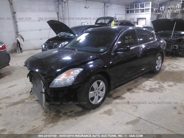 1N4AL21EX8N454262 - 2008 NISSAN ALTIMA 2.5/2.5S BLACK photo 2