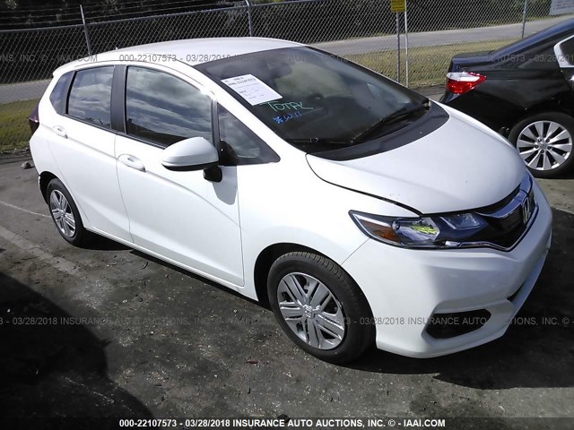 3HGGK5H45JM727602 - 2018 HONDA FIT LX Белый фото 1