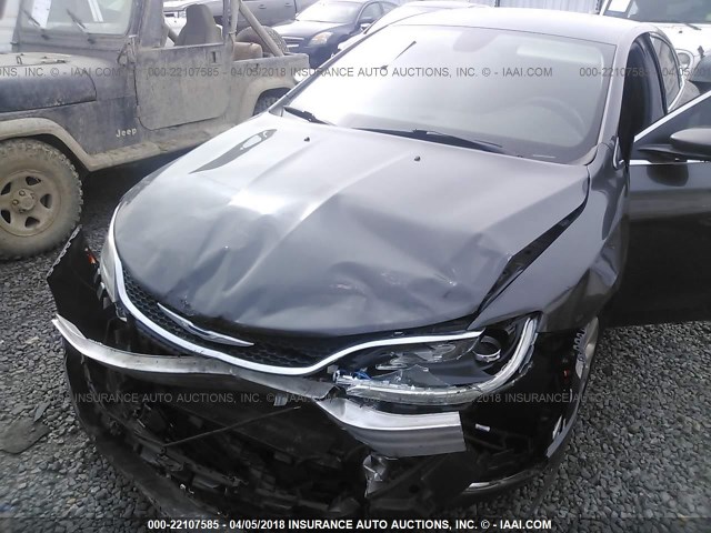 1C3CCCABXGN123909 - 2016 CHRYSLER 200 LIMITED GRAY photo 10