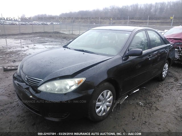 4T1BE32K86U700663 - 2006 TOYOTA CAMRY LE/XLE/SE BLACK photo 2