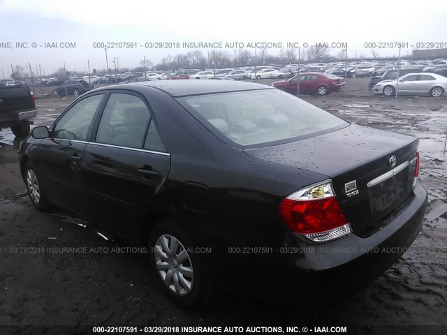 4T1BE32K86U700663 - 2006 TOYOTA CAMRY LE/XLE/SE BLACK photo 3