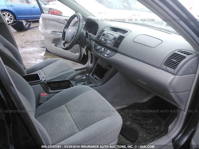 4T1BE32K86U700663 - 2006 TOYOTA CAMRY LE/XLE/SE BLACK photo 5