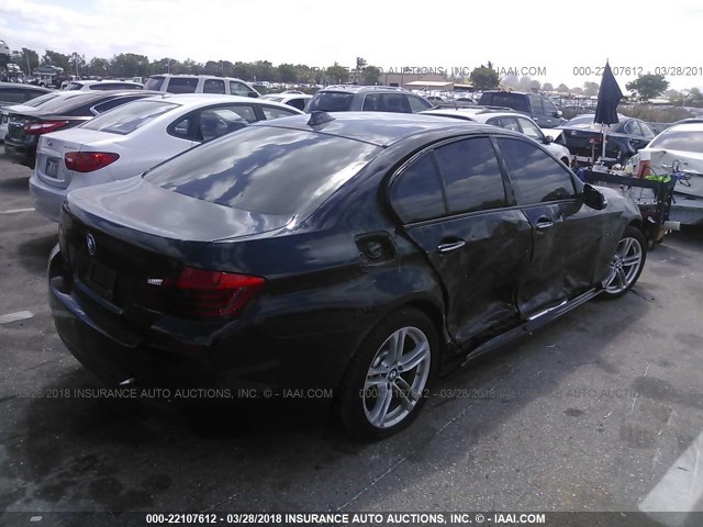 WBA5A5C56GD528343 - 2016 BMW 528 I BLACK photo 4