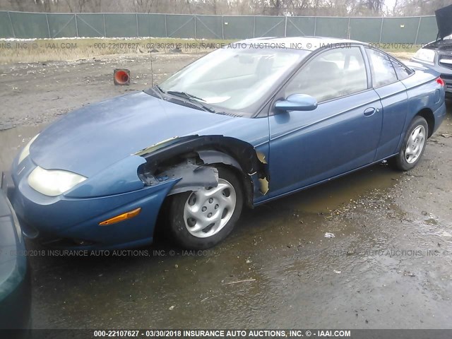 1G8ZY12732Z192068 - 2002 SATURN SC2 BLUE photo 6
