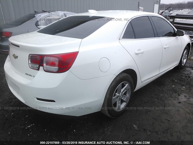 1G11C5SL0FU111383 - 2015 CHEVROLET MALIBU 1LT 白色 照片 4