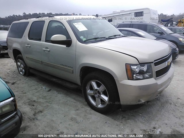 1GNSKJE3XBR235099 - 2011 CHEVROLET SUBURBAN K1500 LT BEIGE photo 1