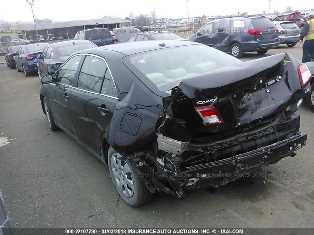 4T1BF3EK0BU132752 - 2011 TOYOTA CAMRY SE/LE/XLE BLACK photo 3