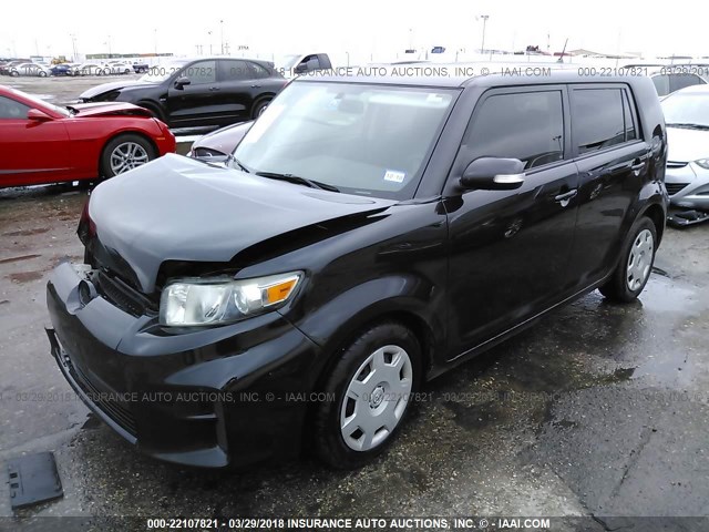 JTLZE4FE7CJ022597 - 2012 TOYOTA SCION XB BLACK photo 2