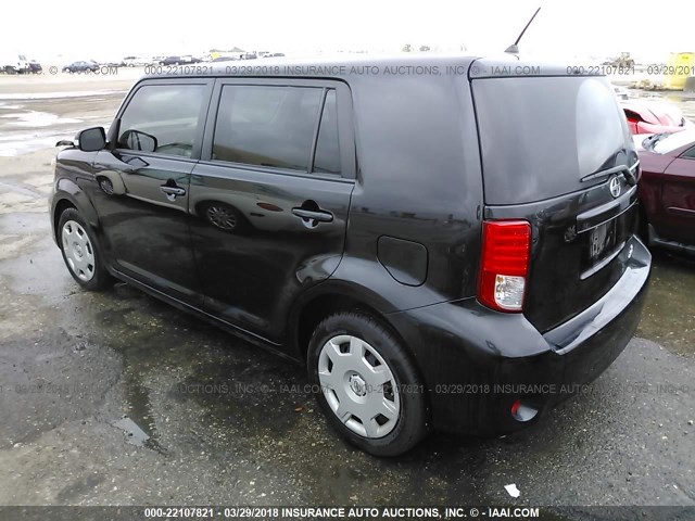 JTLZE4FE7CJ022597 - 2012 TOYOTA SCION XB BLACK photo 3
