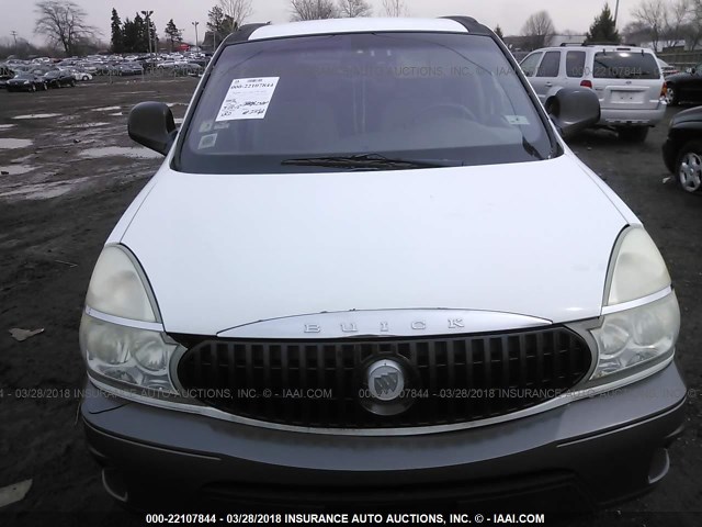 3G5DA03E54S511828 - 2004 BUICK RENDEZVOUS CX/CXL WHITE photo 6