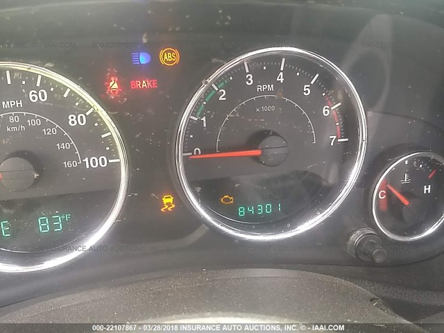 1J4GA2D19BL641606 - 2011 JEEP WRANGLER SPORT أحمر صورة 7