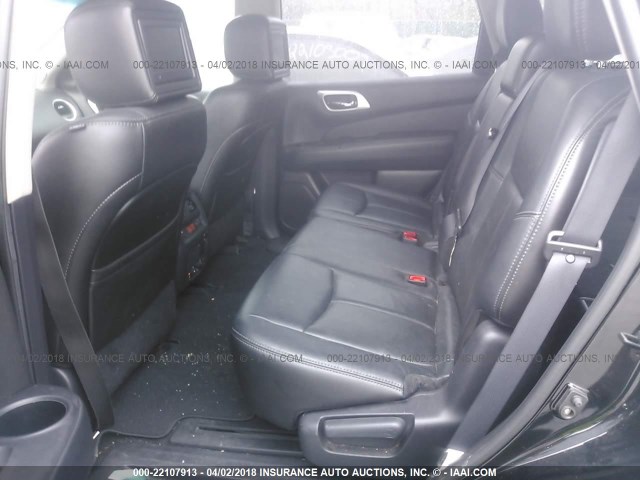 5N1AR2MM0EC648216 - 2014 NISSAN PATHFINDER S/SV/SL/PLATINUM 灰色 照片 8