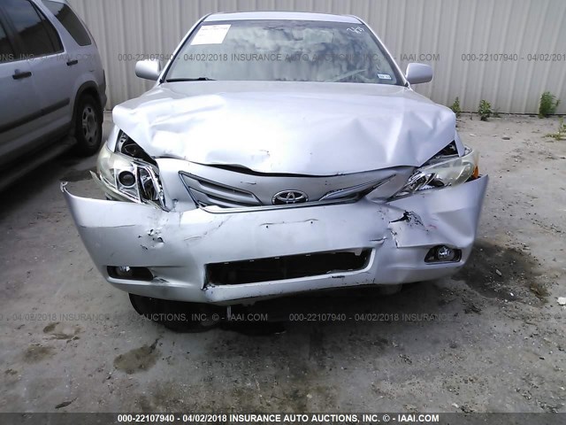 4T1BK46KX9U086471 - 2009 TOYOTA CAMRY SE/LE/XLE SILVER photo 6