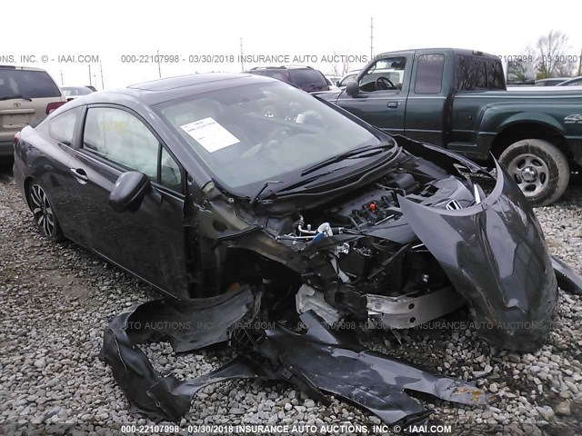 2HGFG3B02FH525300 - 2015 HONDA CIVIC EXL 灰色 照片 1