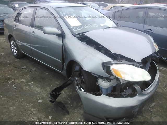 1NXBR32E84Z310089 - 2004 TOYOTA COROLLA CE/LE/S GRAY photo 6