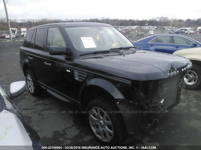 SALSK25479A203400 - 2009 LAND ROVER RANGE ROVER SPORT HSE BLACK photo 1