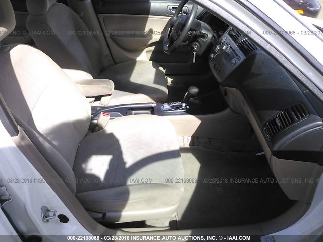 JHMES96643S020503 - 2003 HONDA CIVIC HYBRID WHITE photo 5