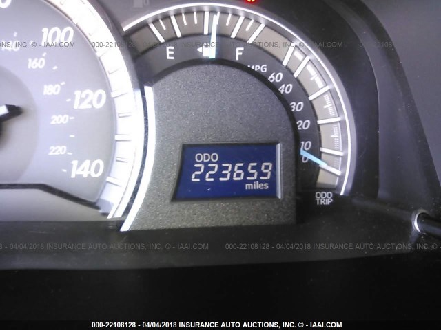 4T1BF1FK6DU237981 - 2013 TOYOTA CAMRY L/SE/LE/XLE BLACK photo 7