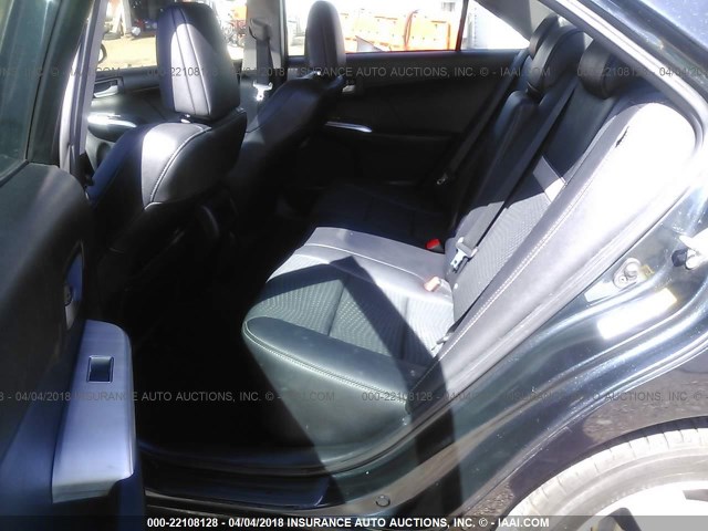 4T1BF1FK6DU237981 - 2013 TOYOTA CAMRY L/SE/LE/XLE BLACK photo 8