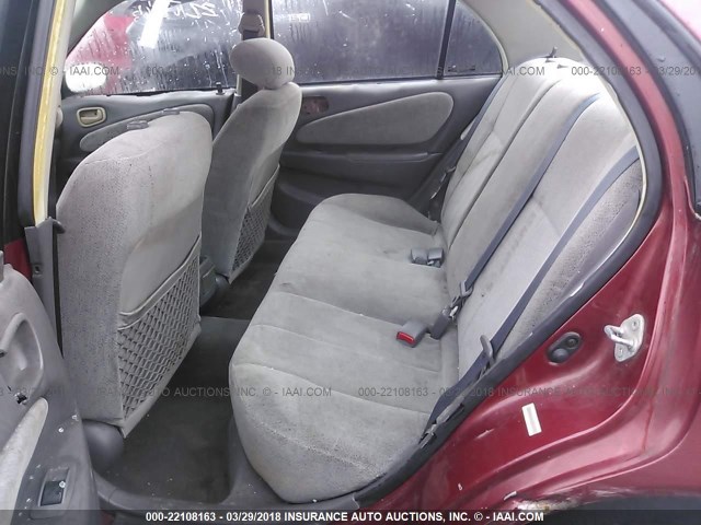 1Y1SK5286XZ419653 - 1999 CHEVROLET GEO PRIZM LSI 红色 照片 8