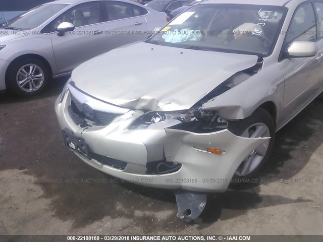 1YVFP80C345N29587 - 2004 MAZDA 6 I კრემისფერი ფოტო 6