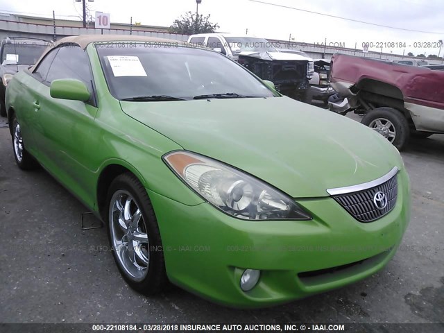 4T1FA38P86U080509 - 2006 TOYOTA CAMRY SOLARA SE/SLE მწვანე ფოტო 1