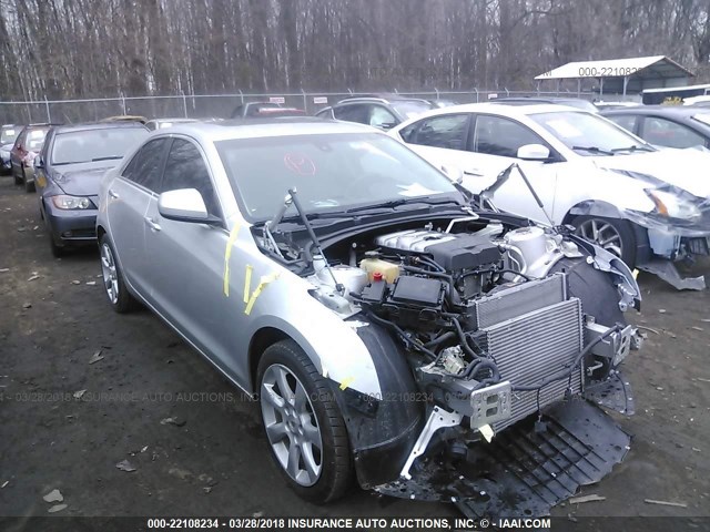 1G6AG5RXXE0103014 - 2014 CADILLAC ATS SILVER photo 1