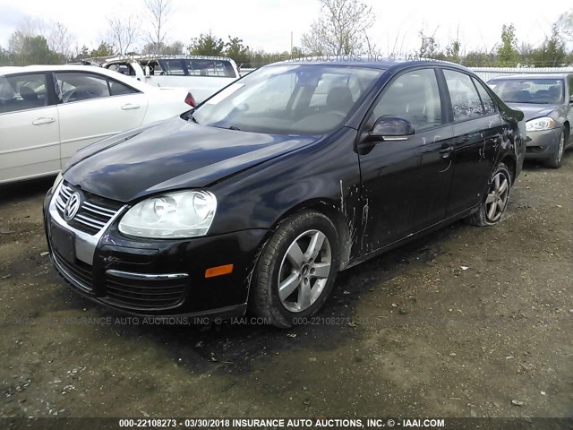 3VWHM71K48M006504 - 2008 VOLKSWAGEN JETTA S 黑色 照片 2