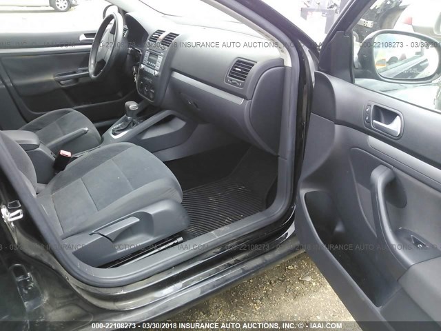 3VWHM71K48M006504 - 2008 VOLKSWAGEN JETTA S 黑色 照片 5