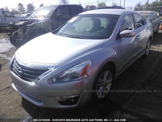 1N4AL3AP4FC155494 - 2015 NISSAN ALTIMA 2.5/S/SV/SL 银色 照片 2