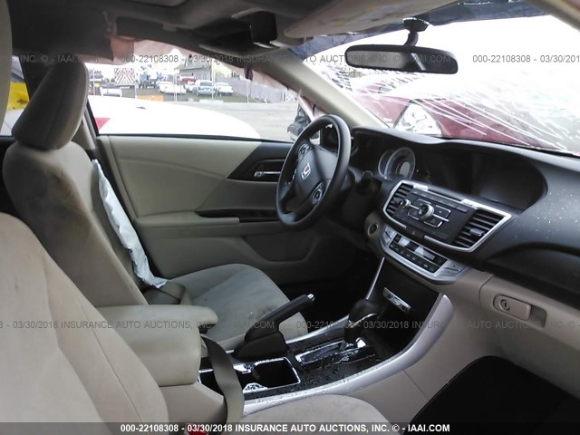 1HGCR2F71EA110397 - 2014 HONDA ACCORD EX GOLD photo 5