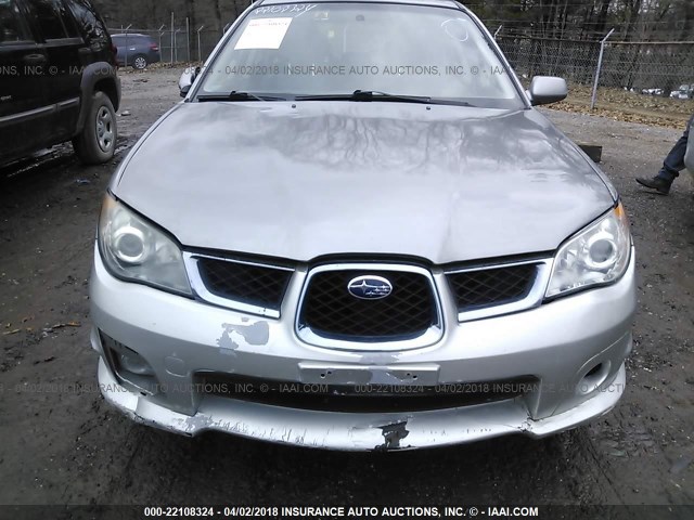 JF1GG63627H803326 - 2007 SUBARU IMPREZA OUTBACK SPORT/OUTBACK SPC SILVER photo 6