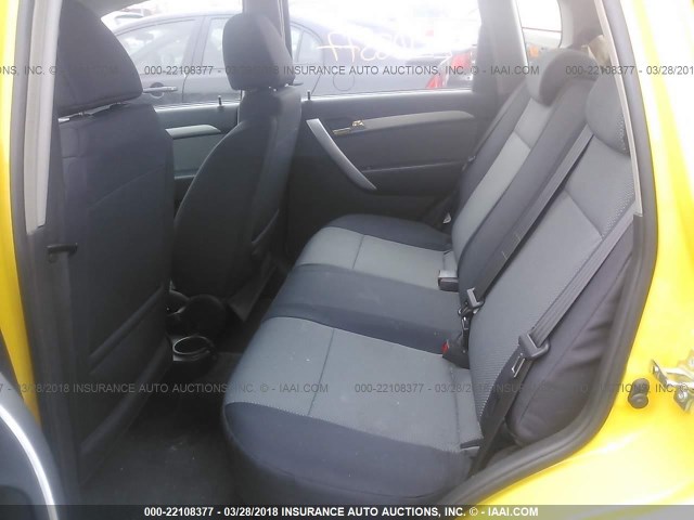 KL1TD6DE4BB156521 - 2011 CHEVROLET AVEO LS/LT 黄色 照片 8