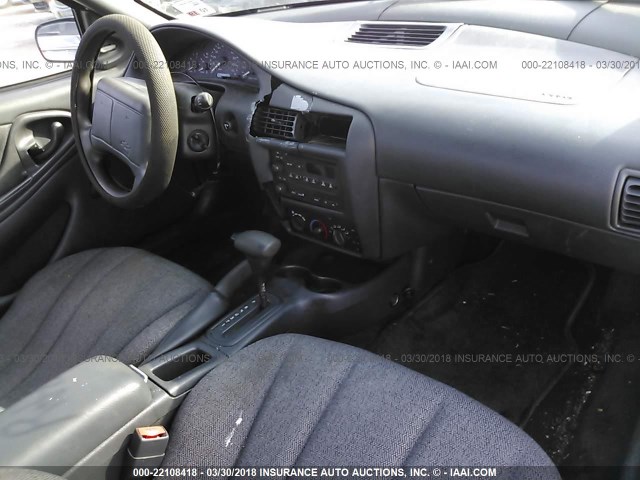 1G1JC524427130472 - 2002 CHEVROLET CAVALIER CNG WHITE photo 5