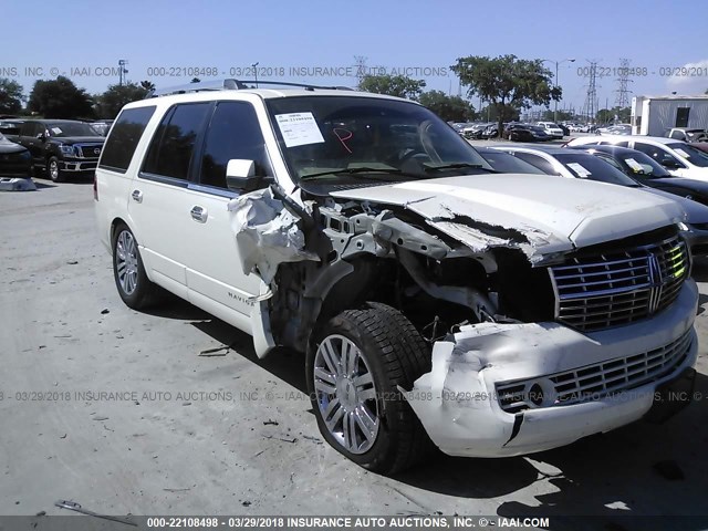 5LMFU27588LJ12446 - 2008 LINCOLN NAVIGATOR 白色 照片 1