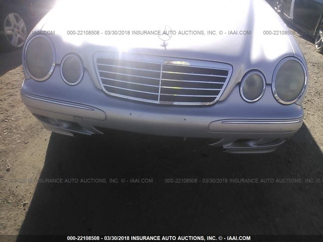 WDBJF70J9YB011601 - 2000 MERCEDES-BENZ E 430 SILVER photo 6