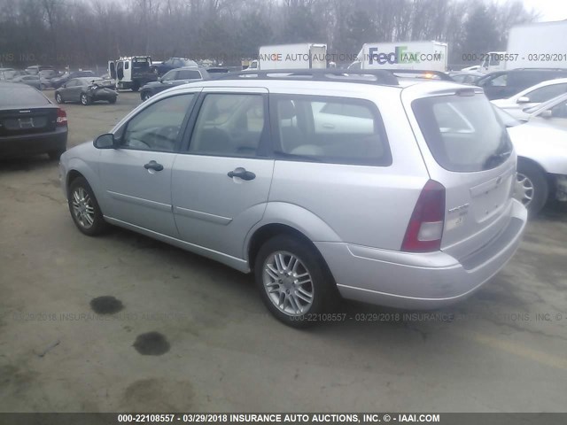 1FAFP36N66W154282 - 2006 FORD FOCUS ZXW GRAY photo 3