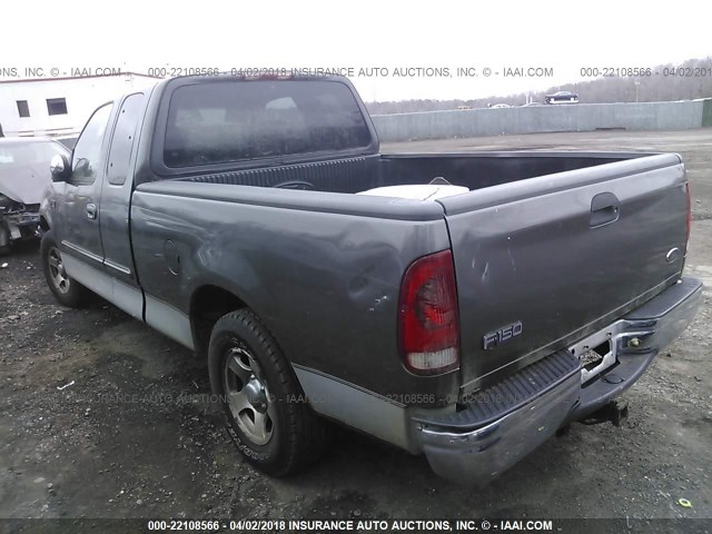 1FTRX17243NA05340 - 2003 FORD F150 GRAY photo 3