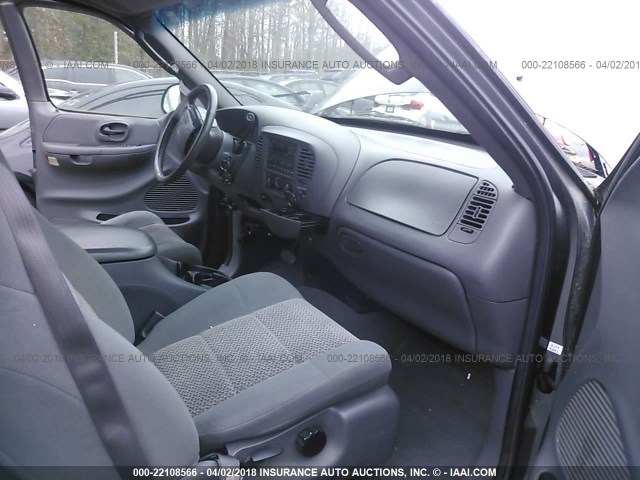 1FTRX17243NA05340 - 2003 FORD F150 GRAY photo 5