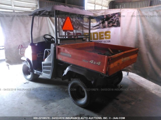 KRTV900A61058946 - 2017 KUBOTA RTV 900  ORANGE photo 3