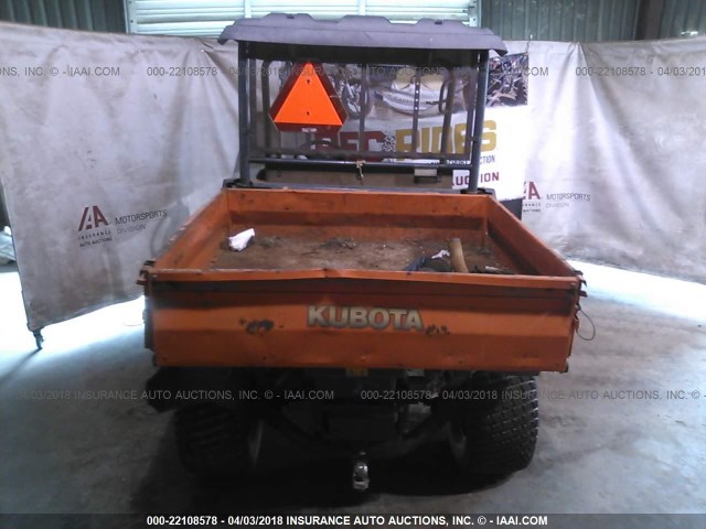 KRTV900A61058946 - 2017 KUBOTA RTV 900  ORANGE photo 6