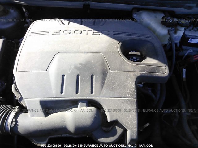 1G1ZC5EB0AF241215 - 2010 CHEVROLET MALIBU 1LT BROWN photo 10