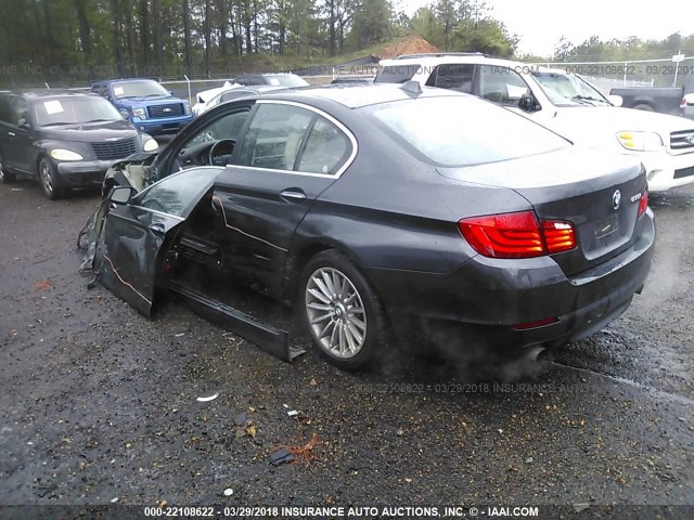 WBAFU7C50BC872059 - 2011 BMW 535 XI Czarny zdjęcie 3
