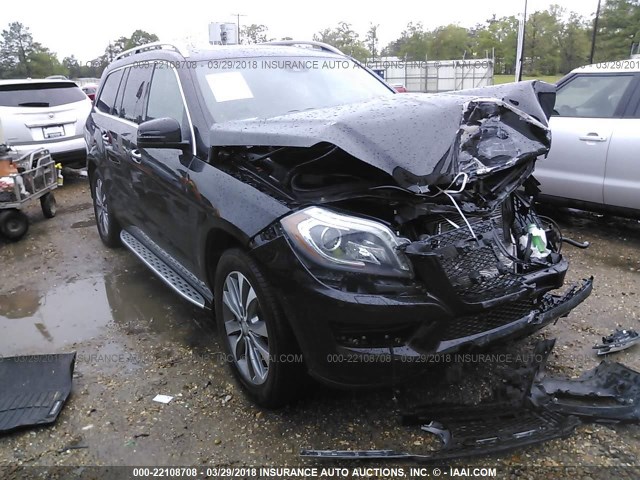 4JGDF6EE1FA477509 - 2015 MERCEDES-BENZ GL 450 4MATIC BLACK photo 1