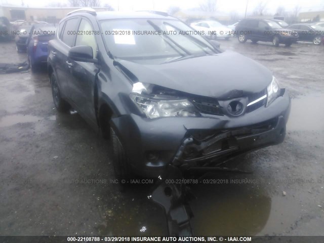 JTMBFREV4FJ050189 - 2015 TOYOTA RAV4 LE GRAY photo 6