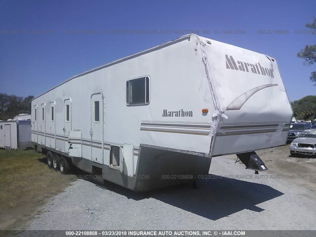 1M93M0V3341019952 - 2004 MARATHON TRAVEL TRAILER  WHITE photo 1